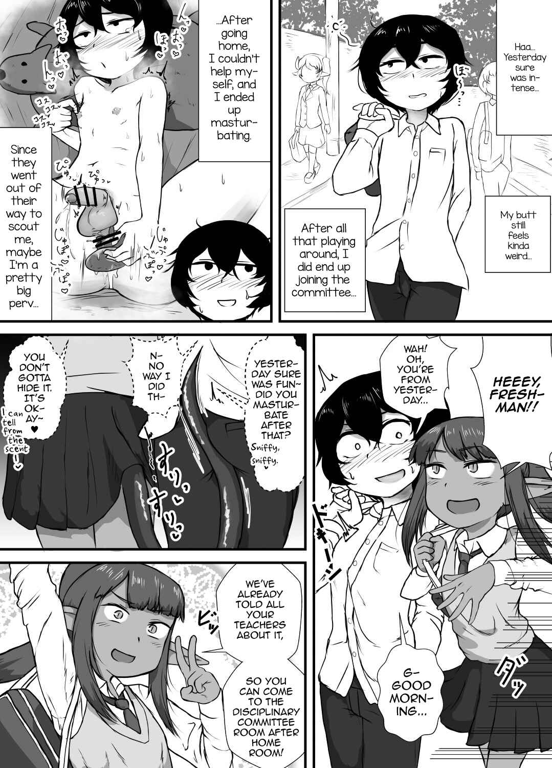 Page 12 Chapter Unknown_3b84 Danshi no Fuuki wa Danshi ga Mamoru!