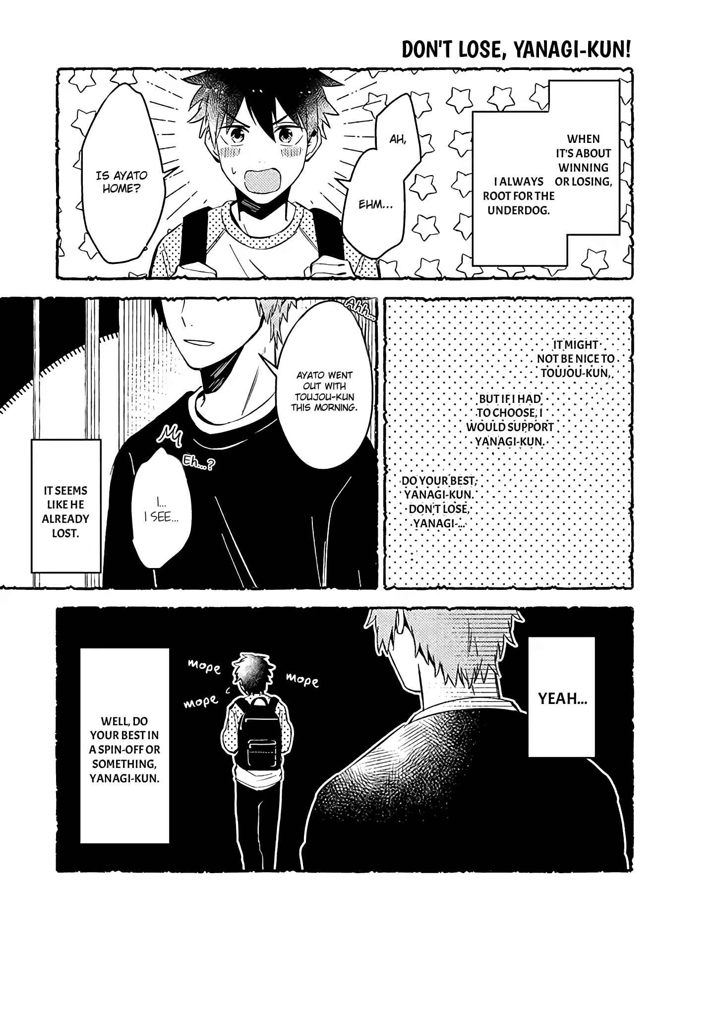 Page 8 Chapter 19.6 Zettai BL ni Naru Sekai vs. Zettai BL ni Naritakunai Otoko