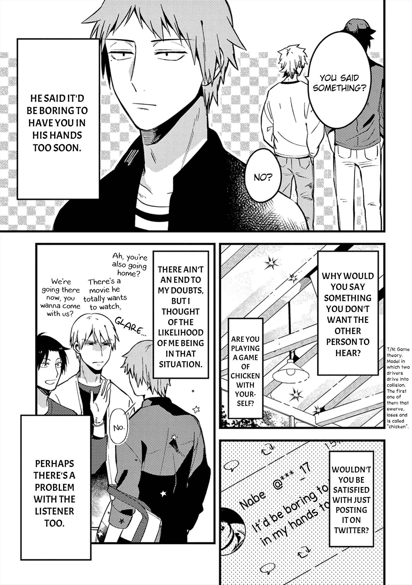 Page 4 Chapter 5 Zettai BL ni Naru Sekai vs. Zettai BL ni Naritakunai Otoko