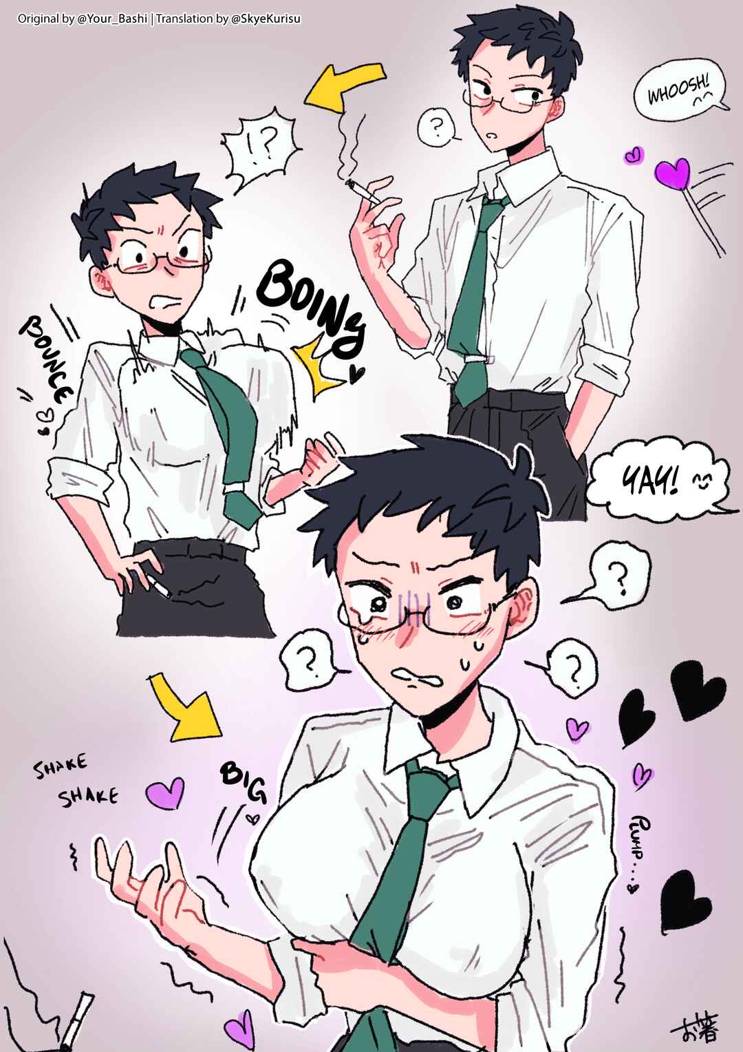 Page 1 Chapter 1 Genderbent Husband and Wife