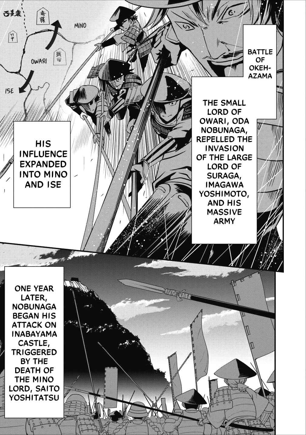 Page 1 Chapter 3 Tensei! Takenaka Hanbei: Minor Bushou ni Tensei shita Nakama-tachi to Sengoku Ranse wo Ikinuku