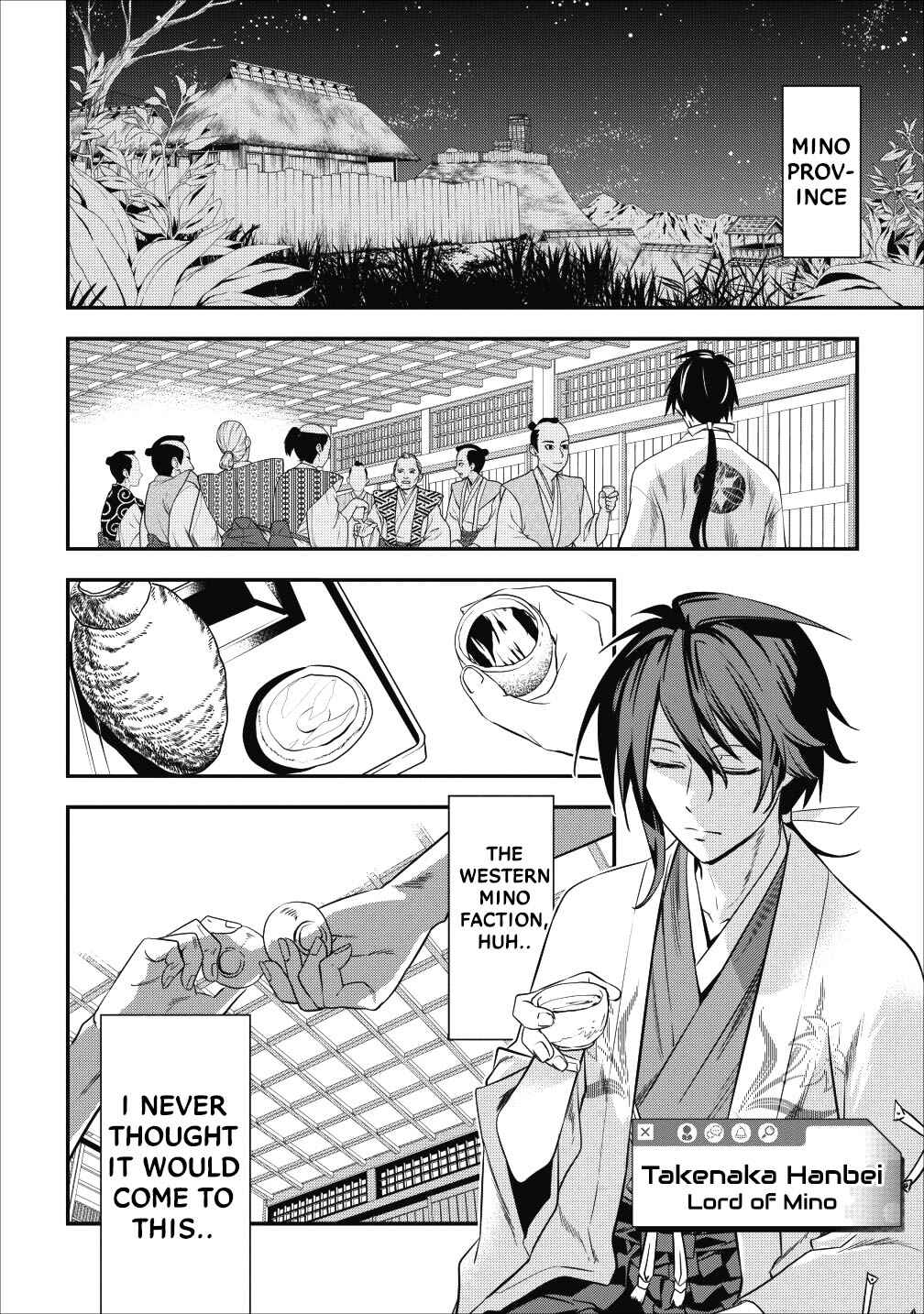 Page 14 Chapter 3 Tensei! Takenaka Hanbei: Minor Bushou ni Tensei shita Nakama-tachi to Sengoku Ranse wo Ikinuku