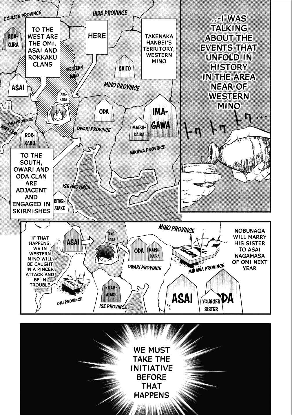 Page 19 Chapter 3 Tensei! Takenaka Hanbei: Minor Bushou ni Tensei shita Nakama-tachi to Sengoku Ranse wo Ikinuku