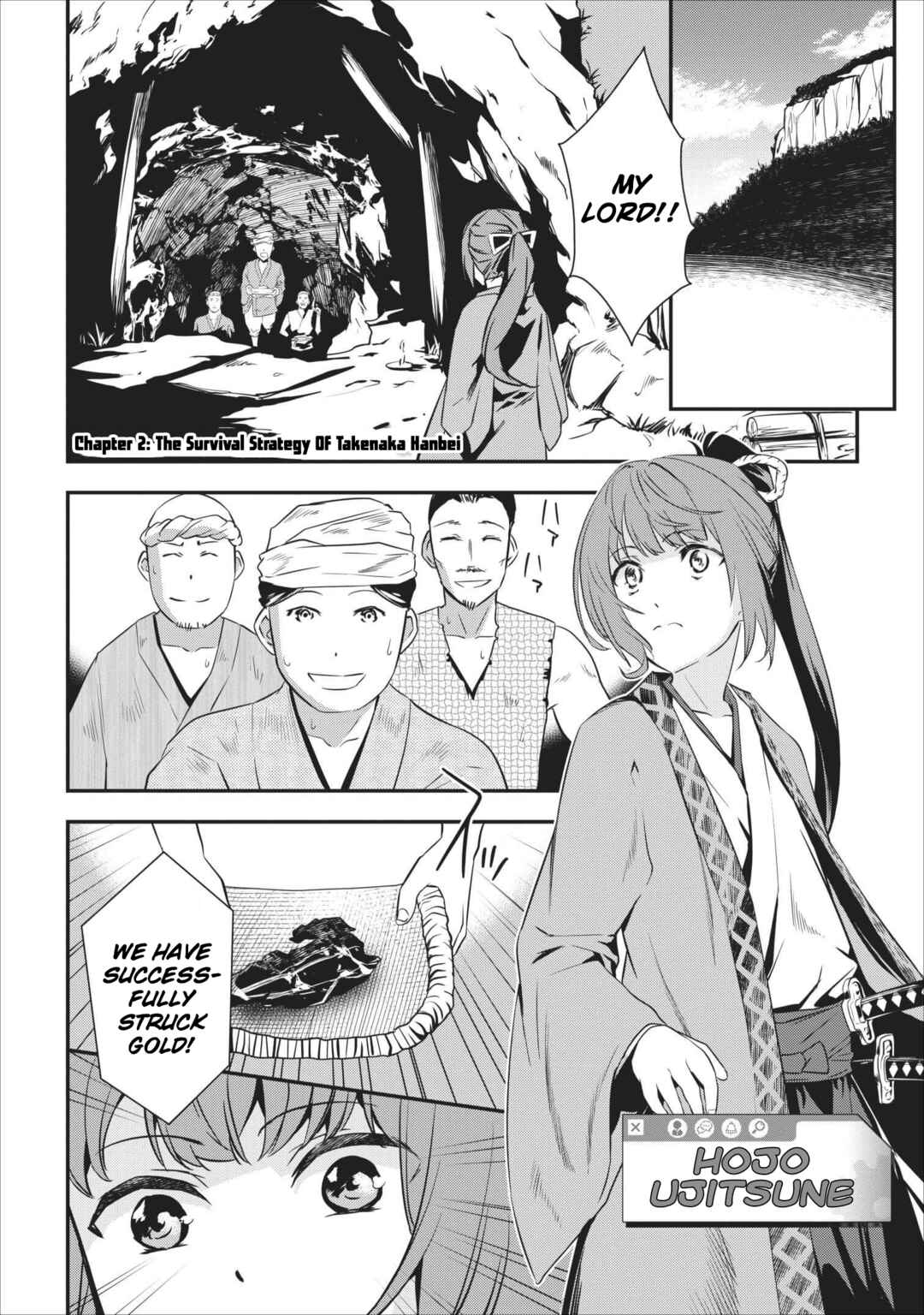 Page 2 Chapter 2 Tensei! Takenaka Hanbei: Minor Bushou ni Tensei shita Nakama-tachi to Sengoku Ranse wo Ikinuku
