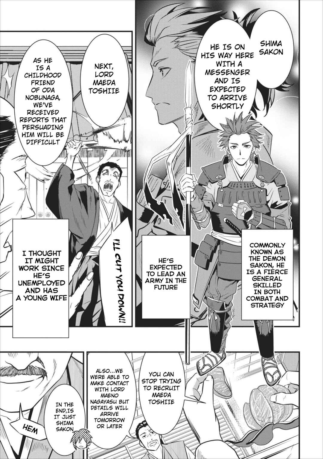 Page 47 Chapter 2 Tensei! Takenaka Hanbei: Minor Bushou ni Tensei shita Nakama-tachi to Sengoku Ranse wo Ikinuku
