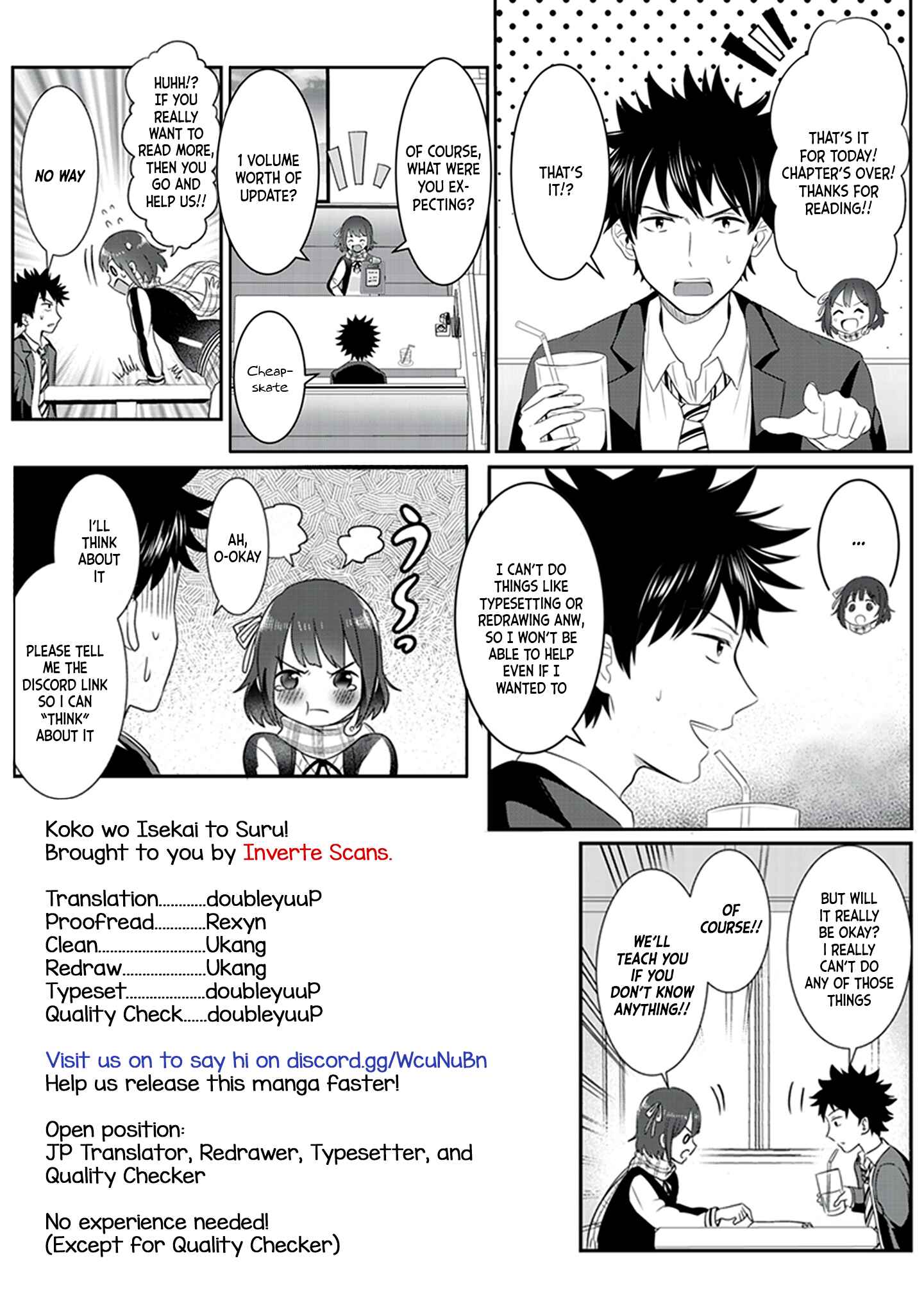 Page 43 Chapter 2 Koko wo Isekai to Suru!