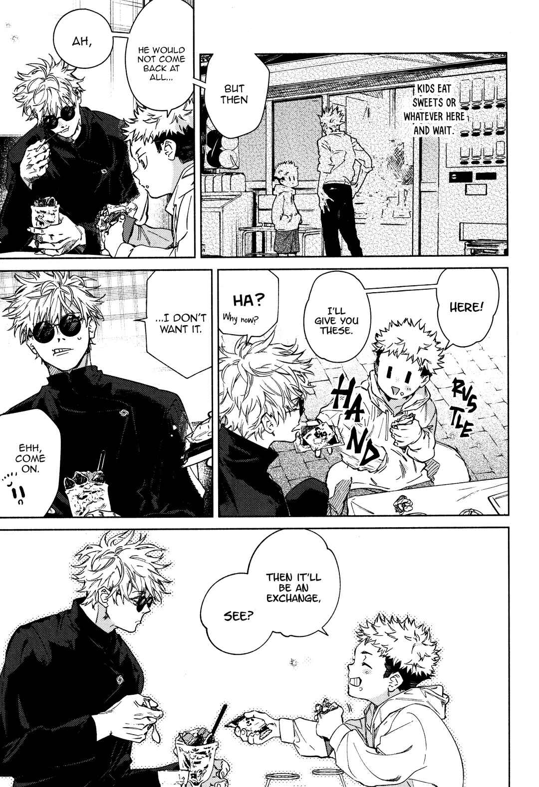 Page 12 Chapter Unknown_cca7 Jujutsu Kaisen - LINKS JINX (Doujinshi)