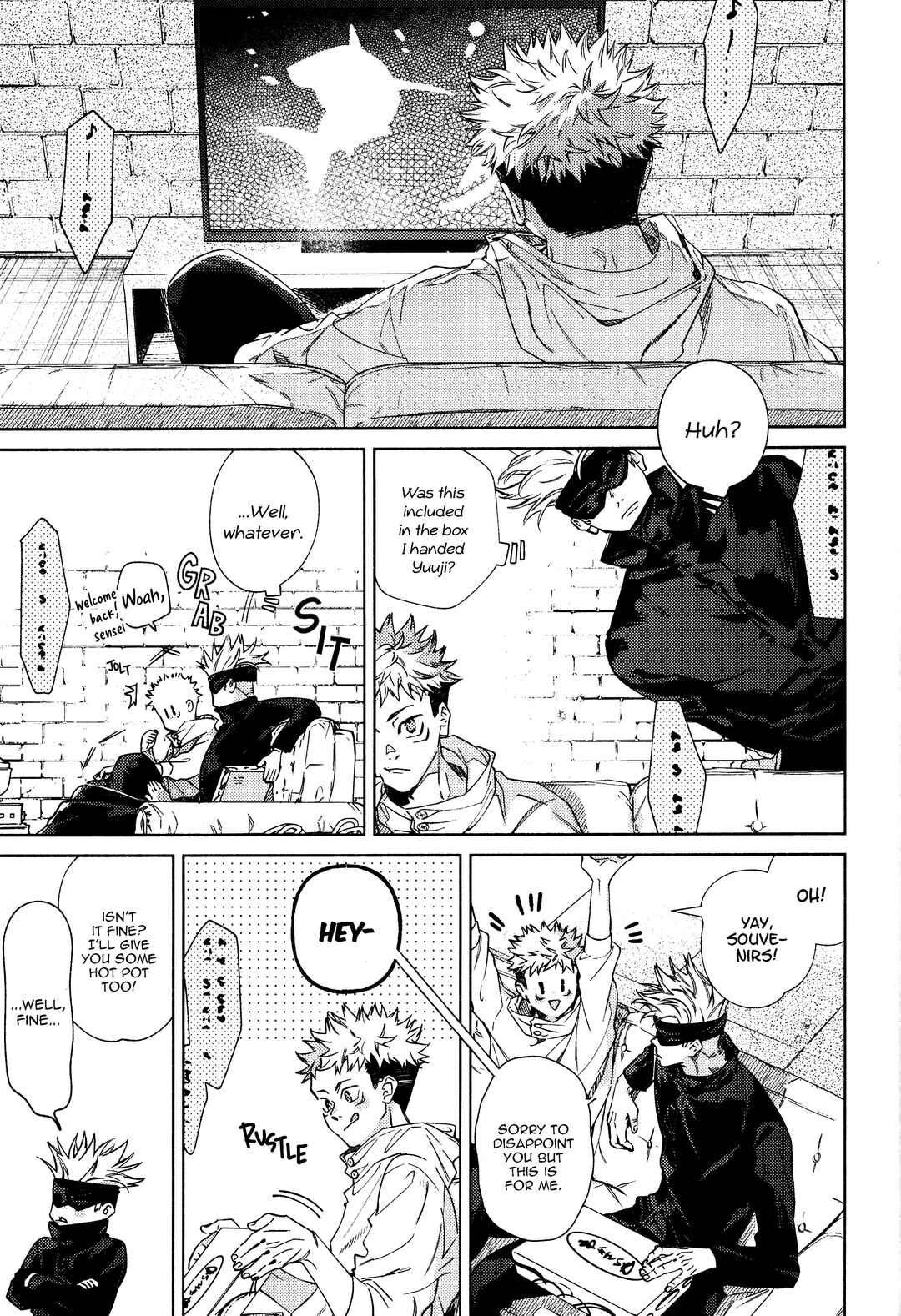 Page 28 Chapter Unknown_cca7 Jujutsu Kaisen - LINKS JINX (Doujinshi)