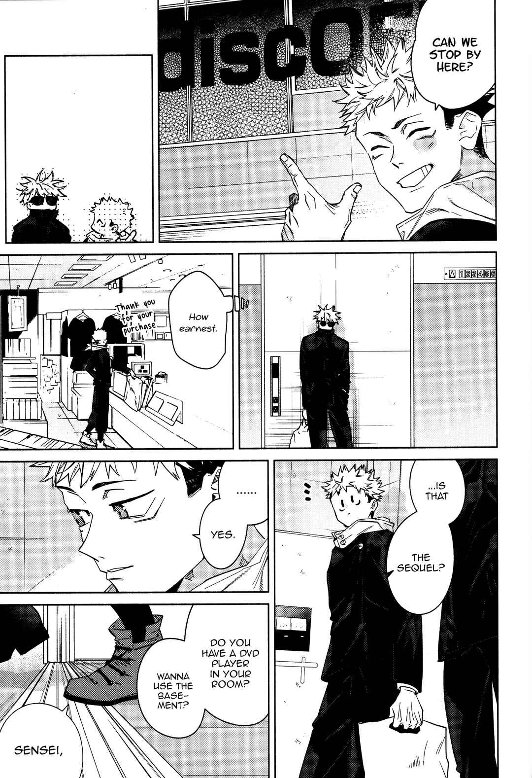Page 36 Chapter Unknown_cca7 Jujutsu Kaisen - LINKS JINX (Doujinshi)
