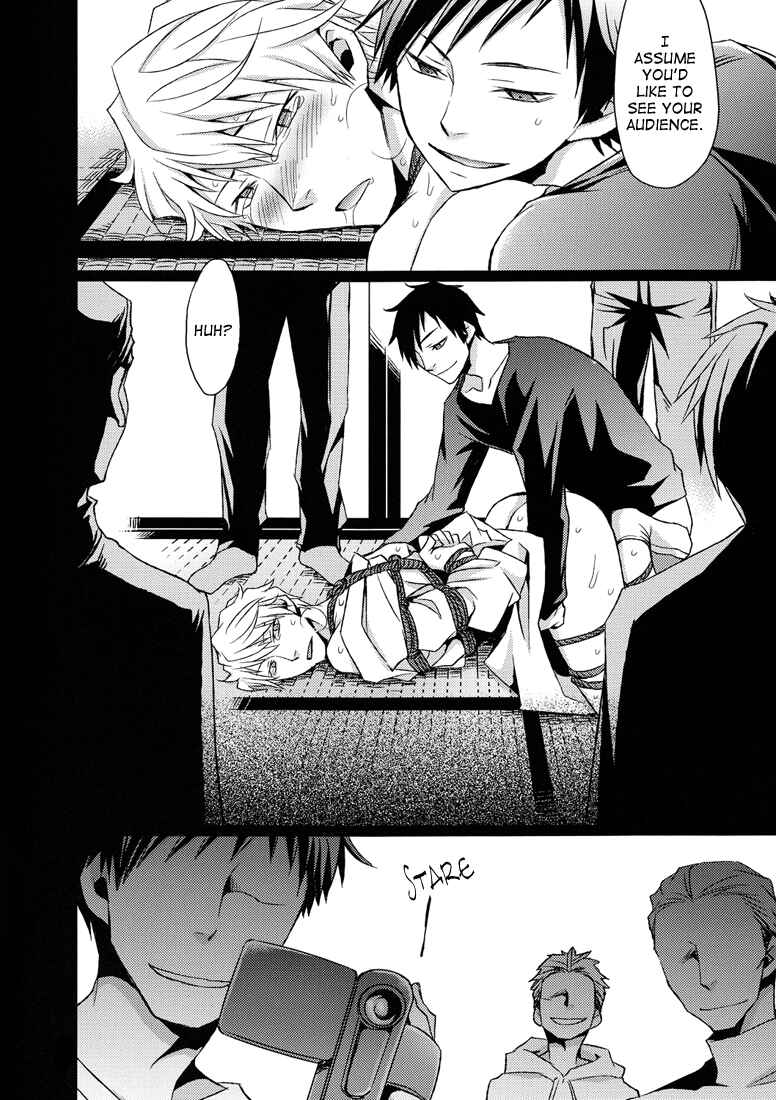 Page 10 Chapter Unknown_fa29 Durarara!! - Kimono-clad Shizuo in Bukkake (Doujinshi)