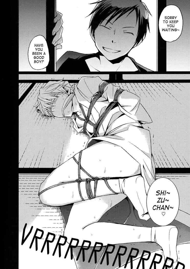 Page 4 Chapter Unknown_fa29 Durarara!! - Kimono-clad Shizuo in Bukkake (Doujinshi)