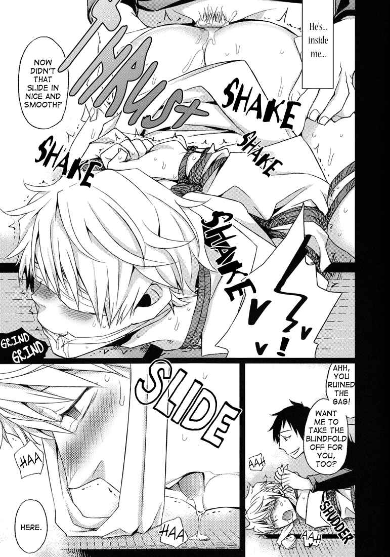 Page 9 Chapter Unknown_fa29 Durarara!! - Kimono-clad Shizuo in Bukkake (Doujinshi)