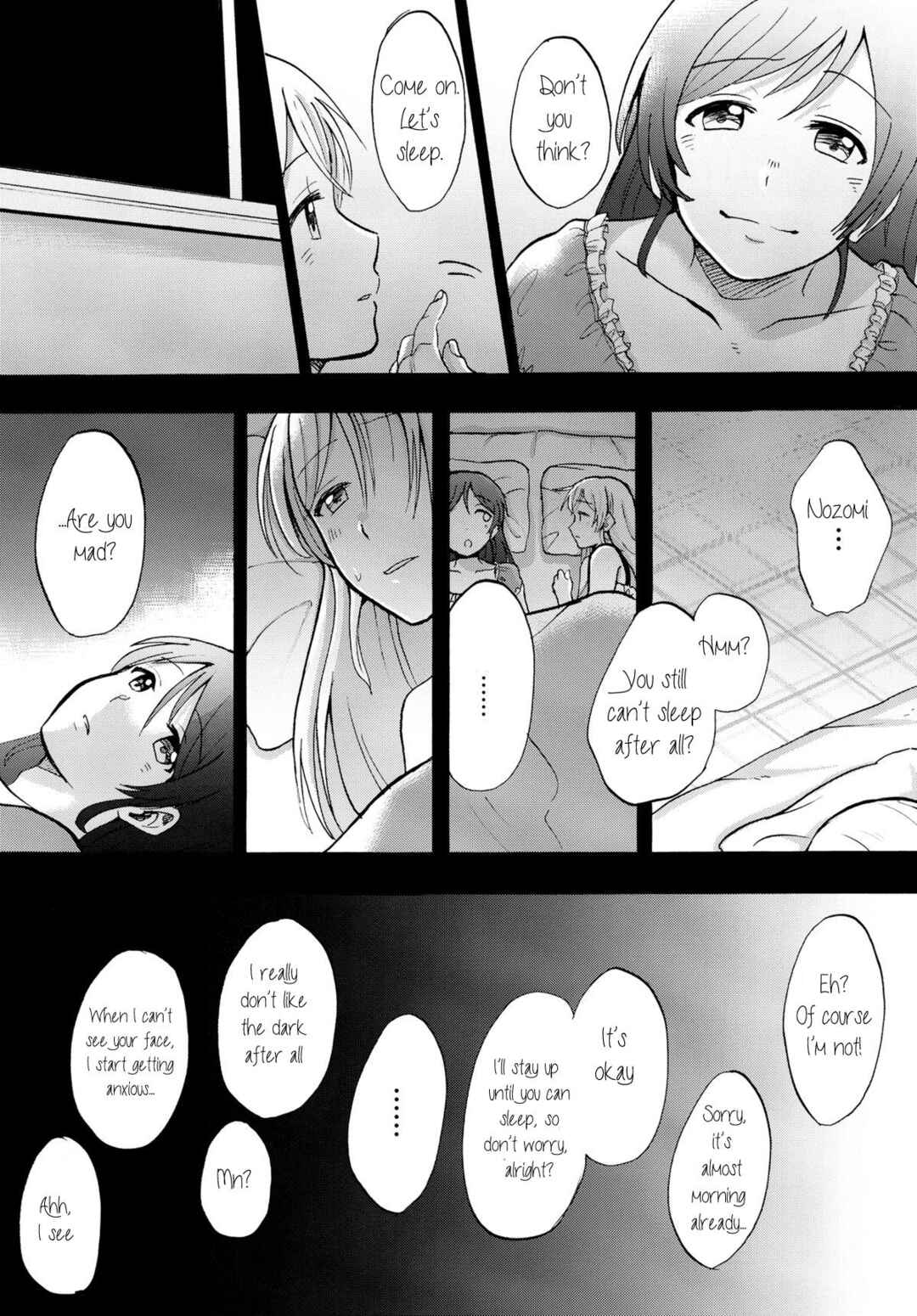 Page 16 Chapter Unknown_cad2 Love Live! - Kuragari no Shita de Dakishimete (Doujinshi)