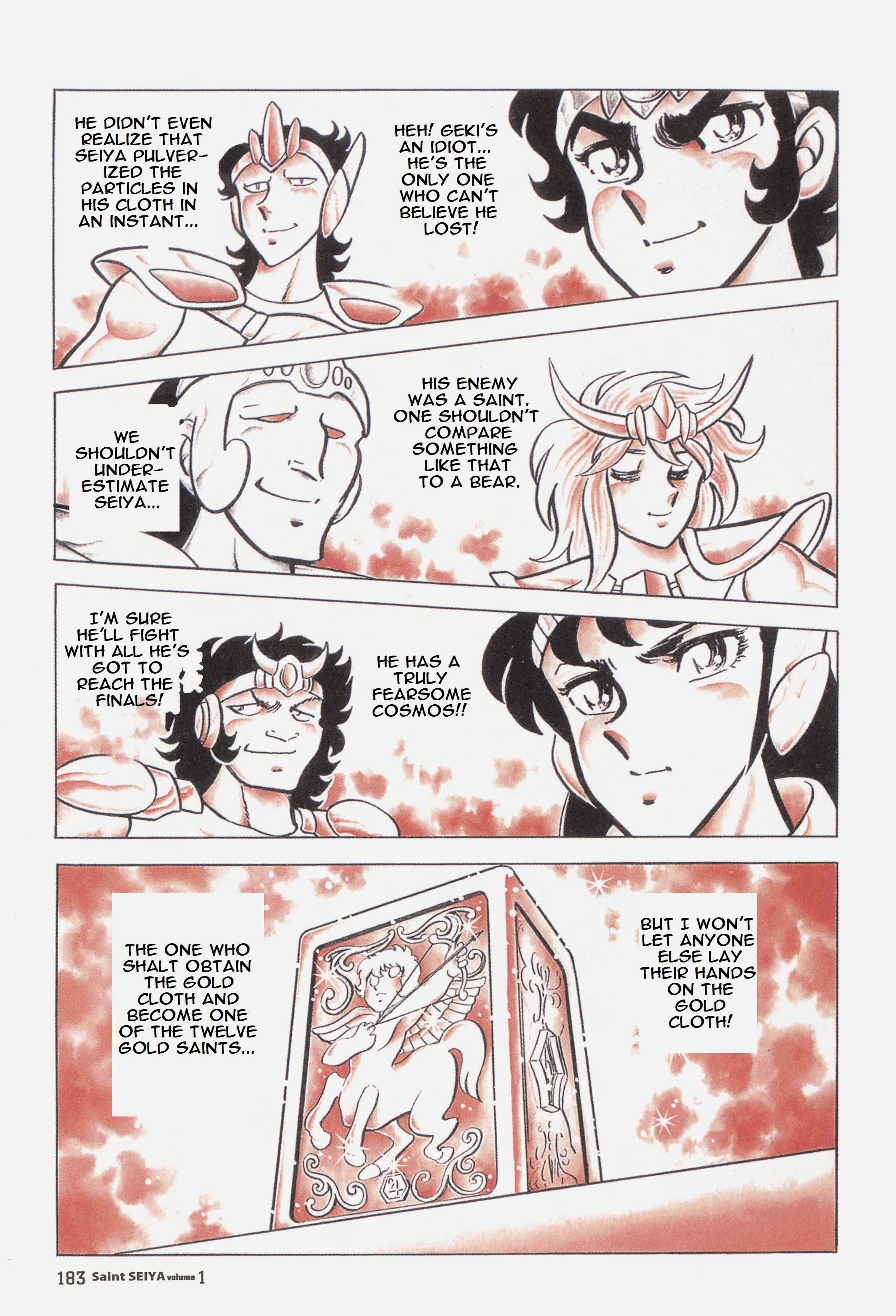 Page 33 Chapter 4 Saint Seiya Kanzenban