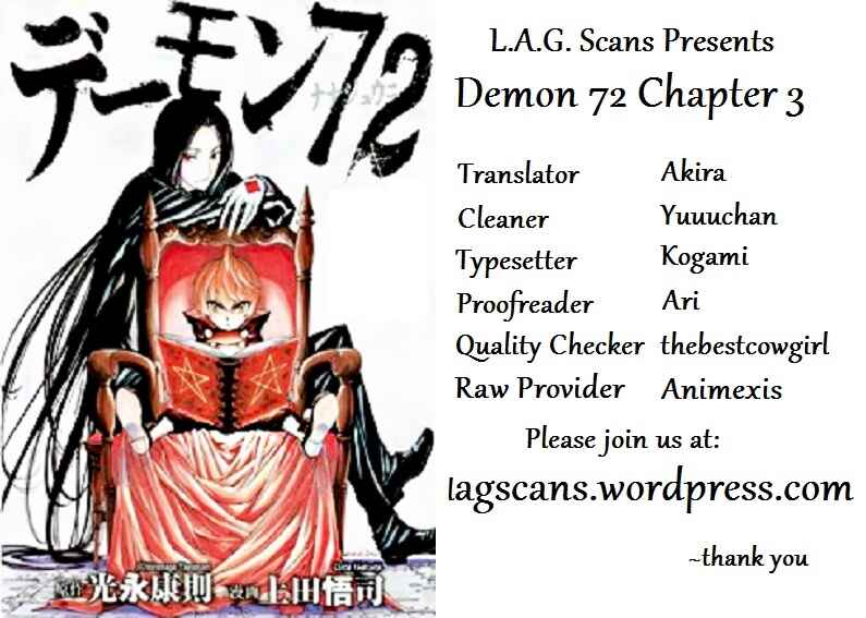 Page 1 Chapter 3 Demon 72