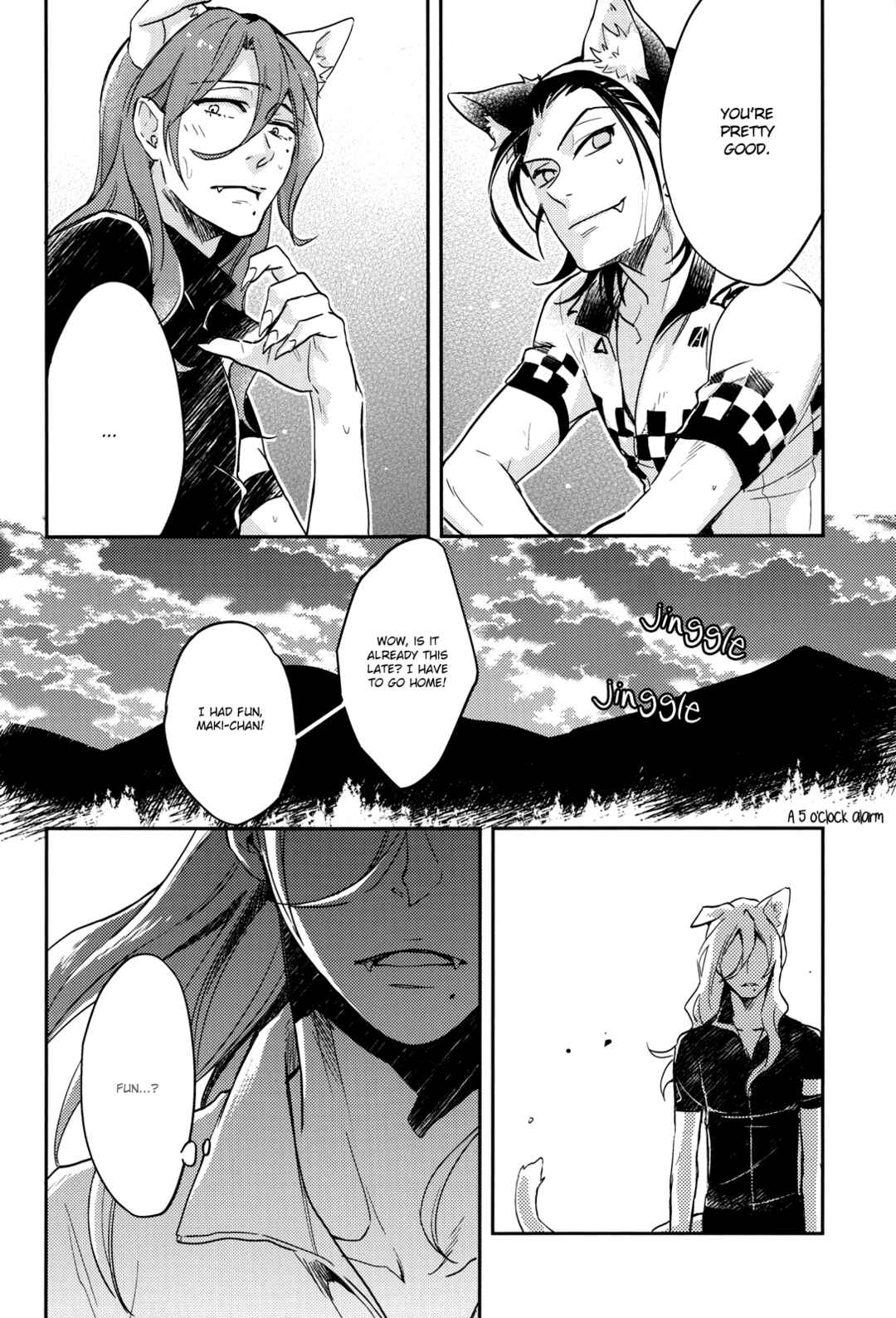 Page 15 Chapter Unknown_042b Yowamushi Pedal - Midori to Kuroneko to (Doujinshi)