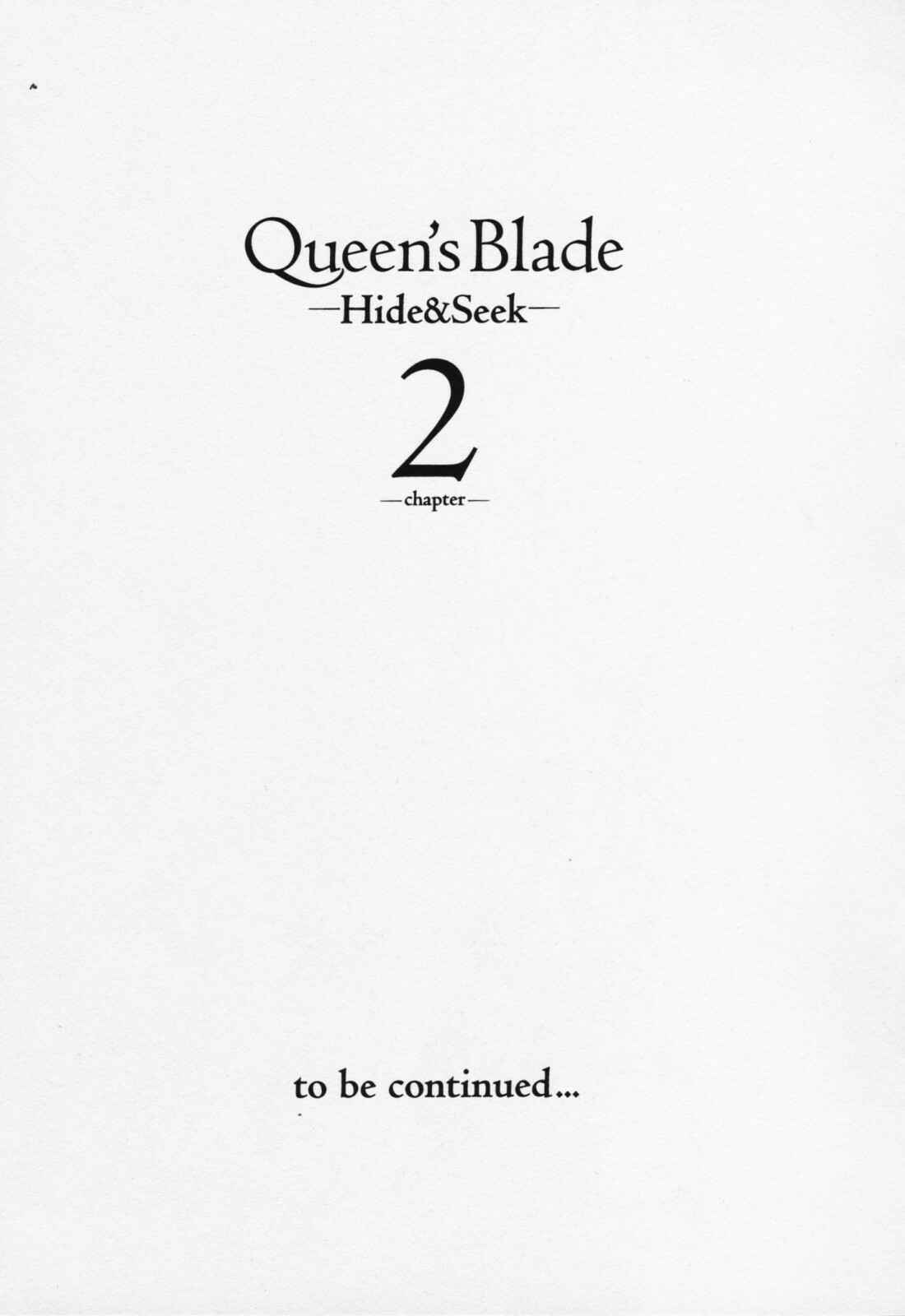 Page 27 Chapter 10 Queens Blade - Hide & Seek