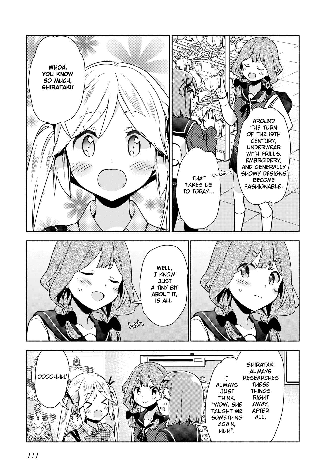 Page 11 Chapter 7 Majime Girl to Seishun Lingerie
