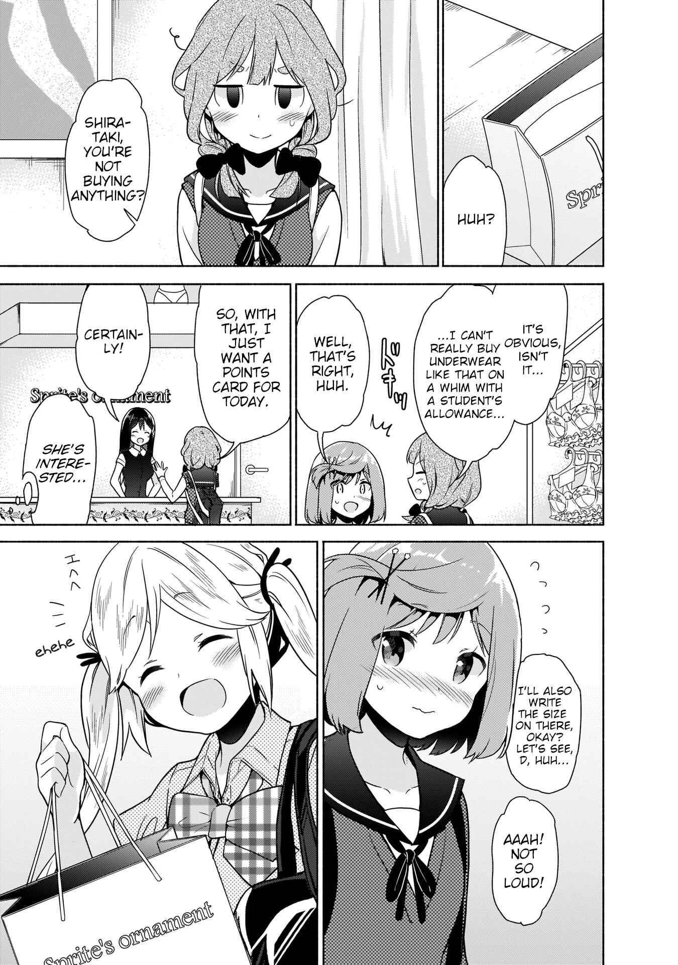 Page 15 Chapter 3 Majime Girl to Seishun Lingerie