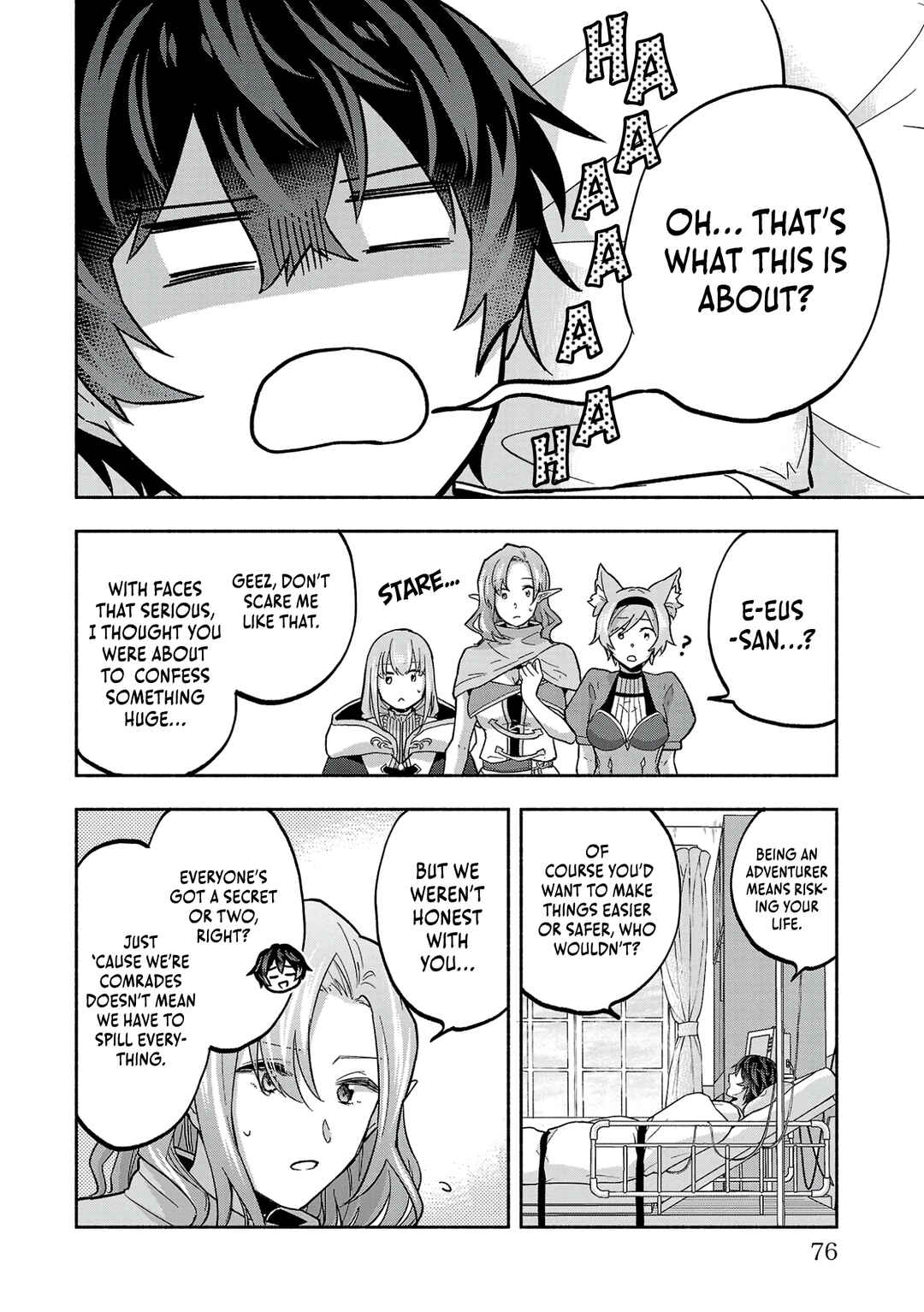 Page 10 Chapter 8 Kono Boukensha, Jinruishi Saikyou desu ~Hazura Skill Kantei ga Keishou ni Kakusei shita no de, Amata no Eiyuu-tachi no Chikara wo Uketsugi Musou suru~