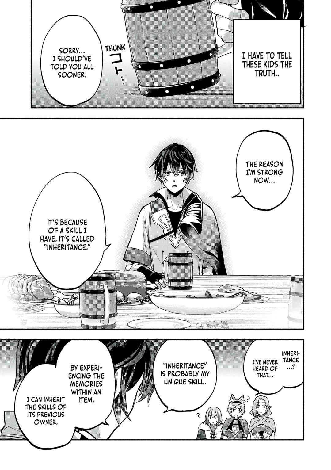 Page 23 Chapter 8 Kono Boukensha, Jinruishi Saikyou desu ~Hazura Skill Kantei ga Keishou ni Kakusei shita no de, Amata no Eiyuu-tachi no Chikara wo Uketsugi Musou suru~