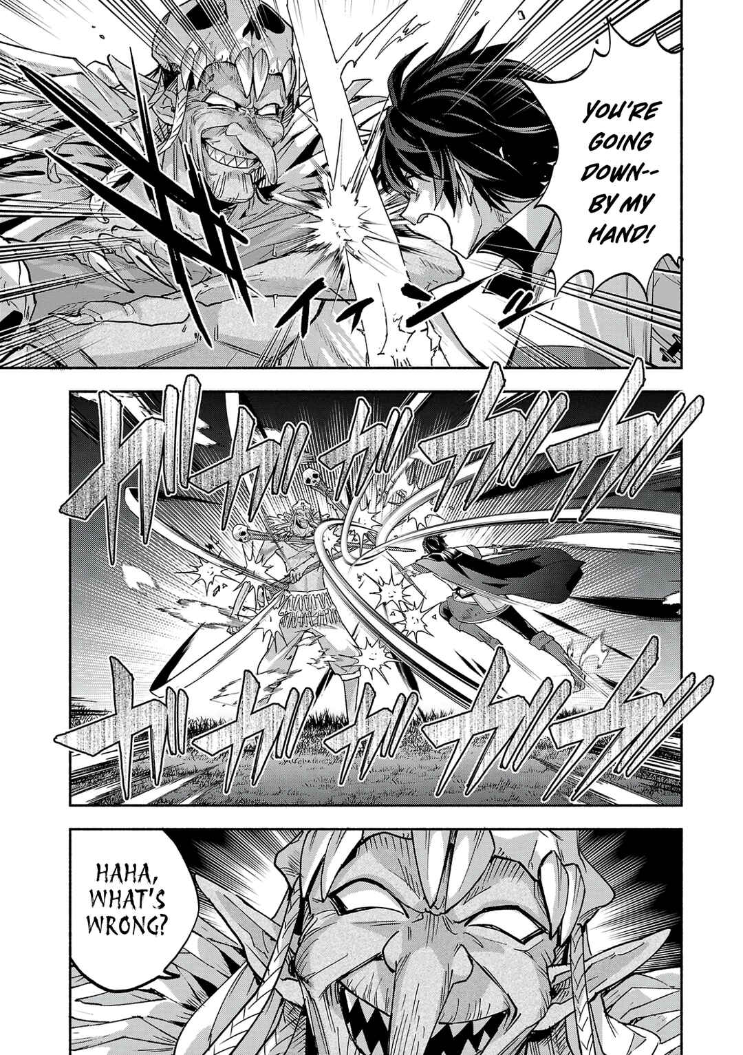 Page 28 Chapter 6 Kono Boukensha, Jinruishi Saikyou desu ~Hazura Skill Kantei ga Keishou ni Kakusei shita no de, Amata no Eiyuu-tachi no Chikara wo Uketsugi Musou suru~
