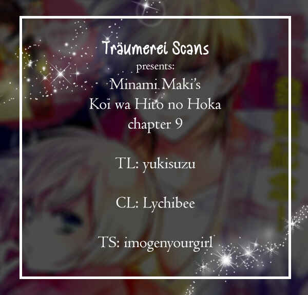 Page 1 Chapter 9 Koi wa Hito no Hoka