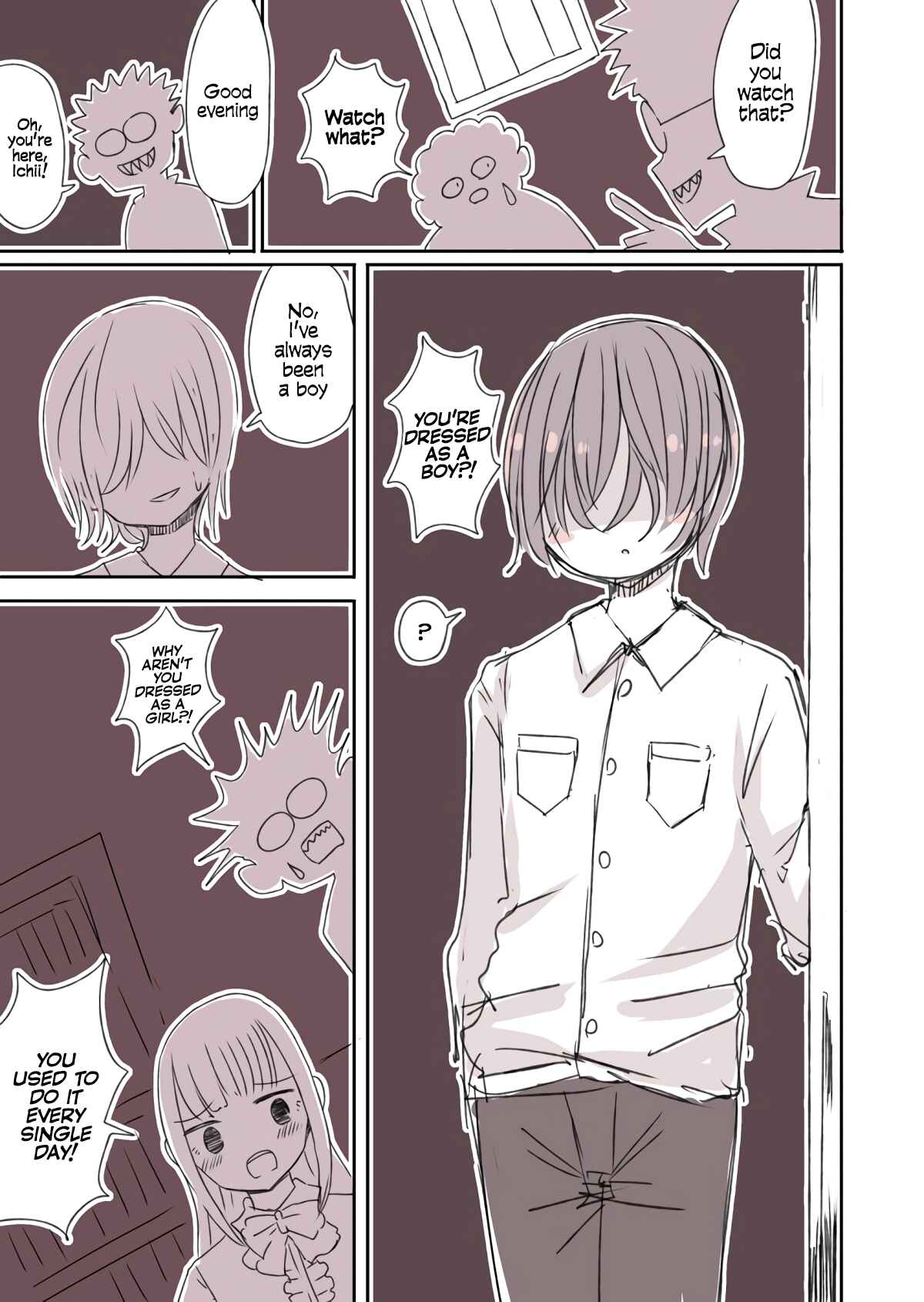 Page 1 Chapter 5 Crossdressing Boys of the Otaku Circle