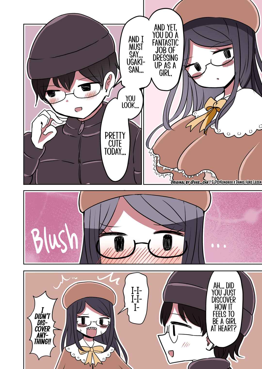 Page 4 Chapter 58 Crossdressing Boys of the Otaku Circle