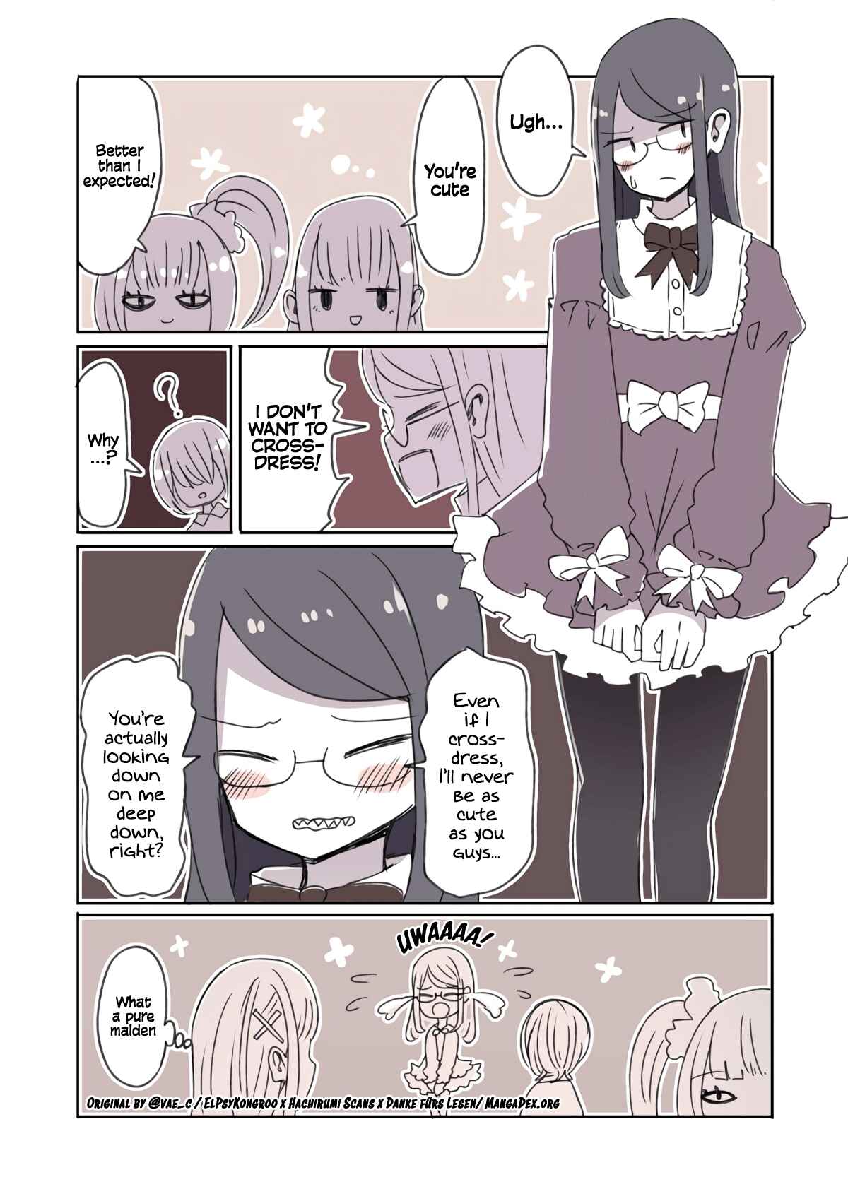 Page 4 Chapter 3 Crossdressing Boys of the Otaku Circle
