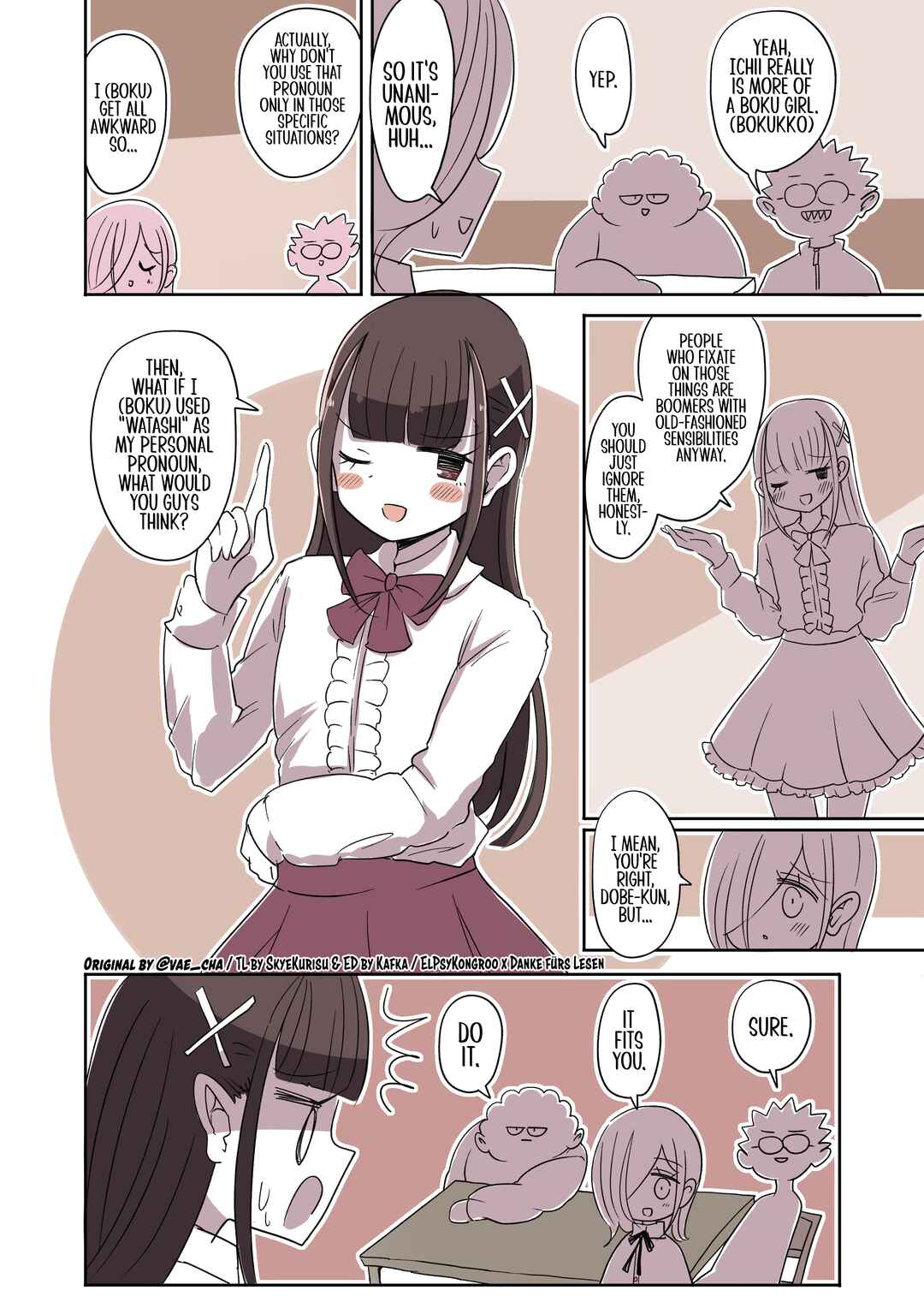 Page 4 Chapter 50 Crossdressing Boys of the Otaku Circle