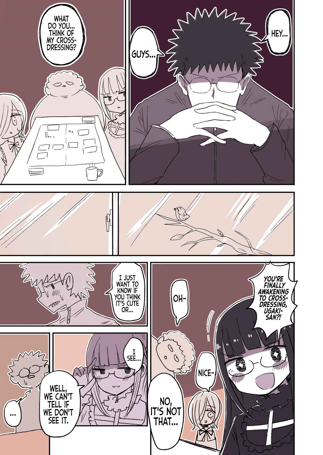 Page 1 Chapter 24 Crossdressing Boys of the Otaku Circle