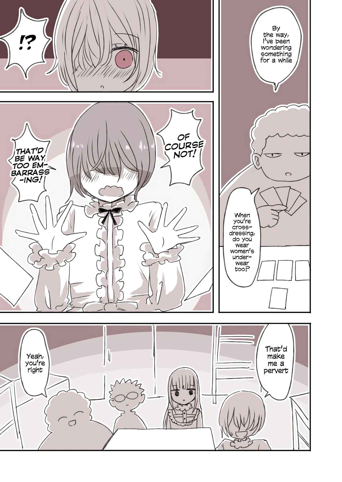 Page 1 Chapter 4 Crossdressing Boys of the Otaku Circle