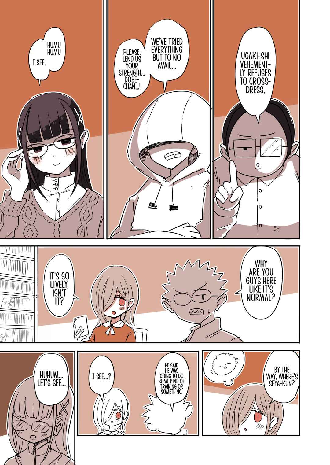 Page 1 Chapter 53 Crossdressing Boys of the Otaku Circle