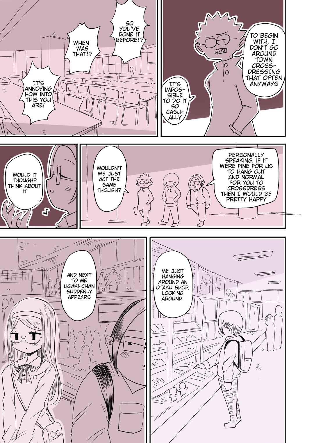 Page 3 Chapter 52 Crossdressing Boys of the Otaku Circle