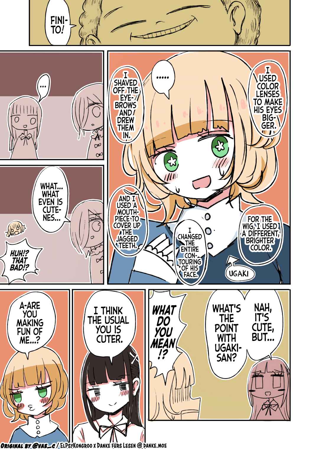 Page 4 Chapter 22 Crossdressing Boys of the Otaku Circle