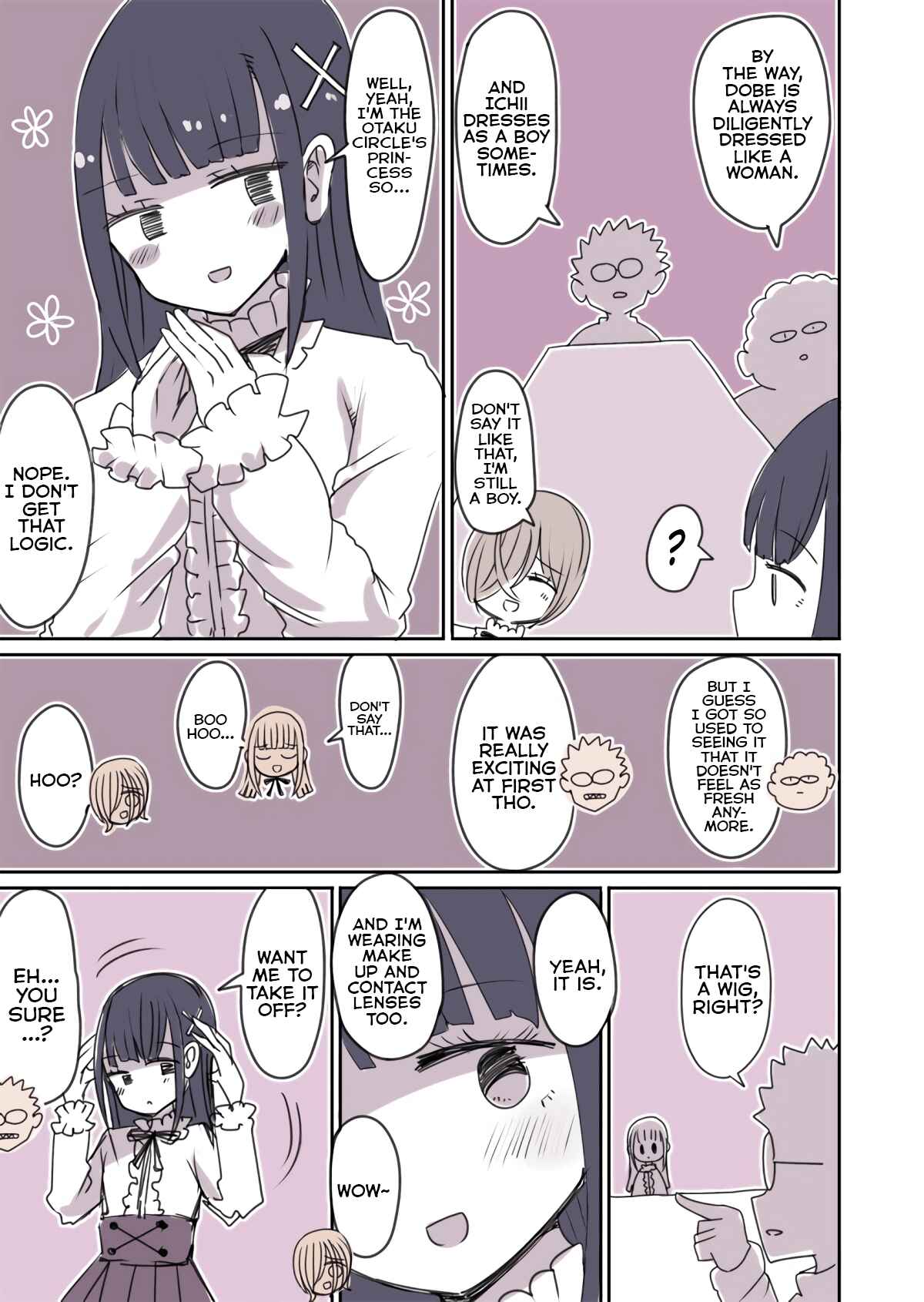 Page 1 Chapter 12 Crossdressing Boys of the Otaku Circle