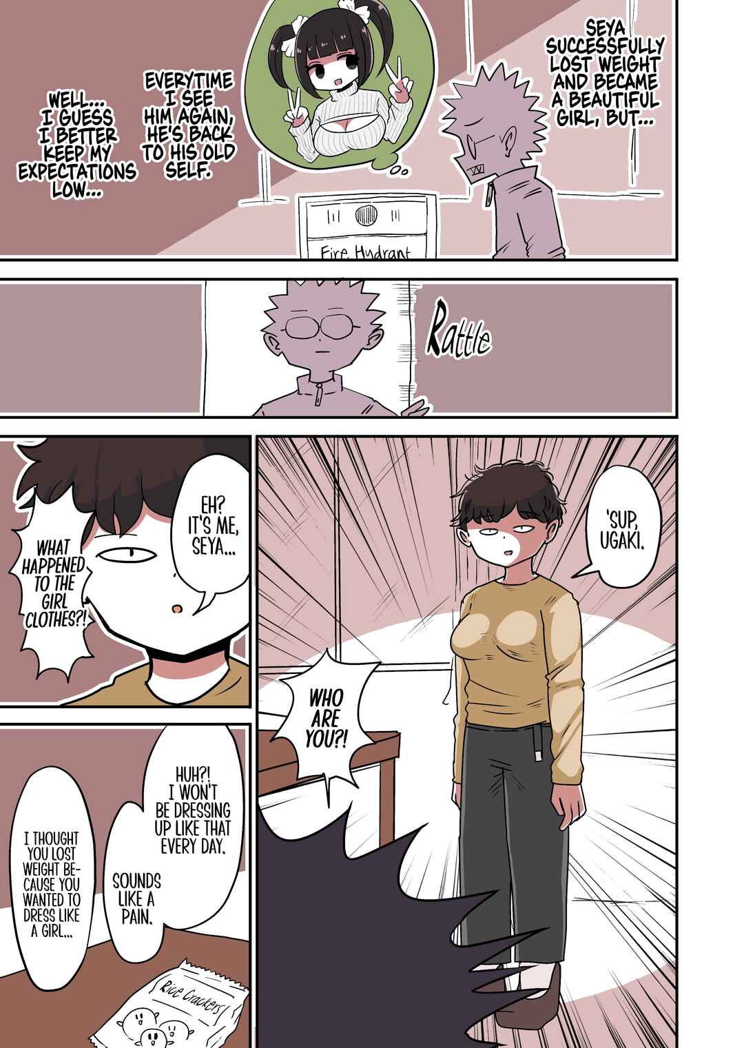 Page 1 Chapter 57 Crossdressing Boys of the Otaku Circle