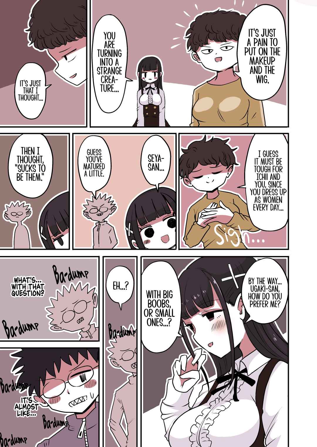 Page 3 Chapter 57 Crossdressing Boys of the Otaku Circle