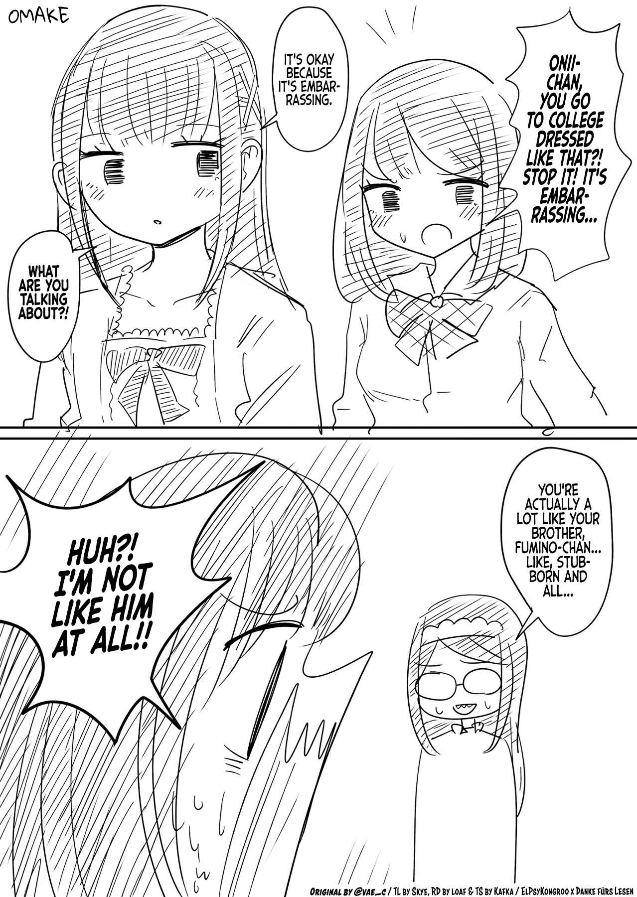 Page 1 Chapter 35.5 Crossdressing Boys of the Otaku Circle