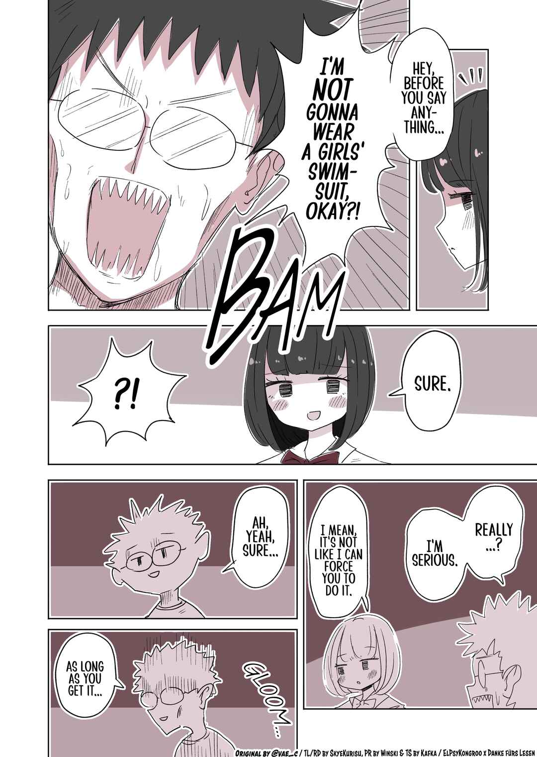 Page 4 Chapter 39 Crossdressing Boys of the Otaku Circle