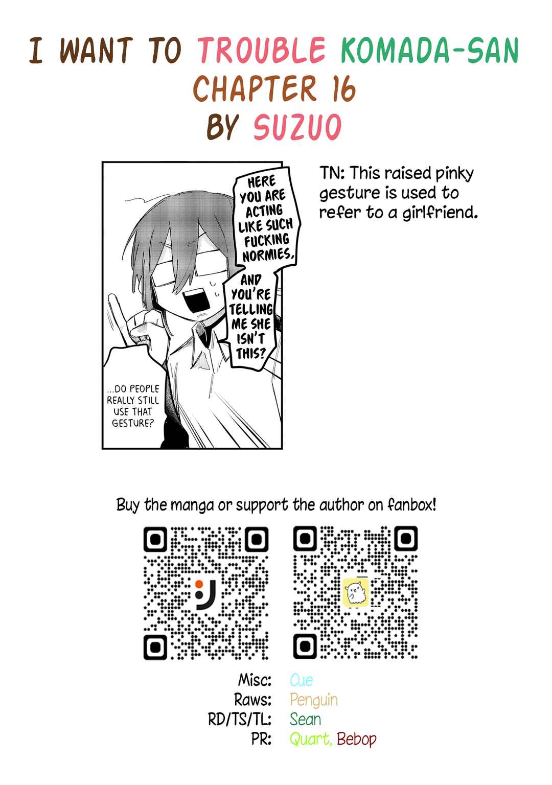 Page 16 Chapter 16 Komada-san wo Komarasetai