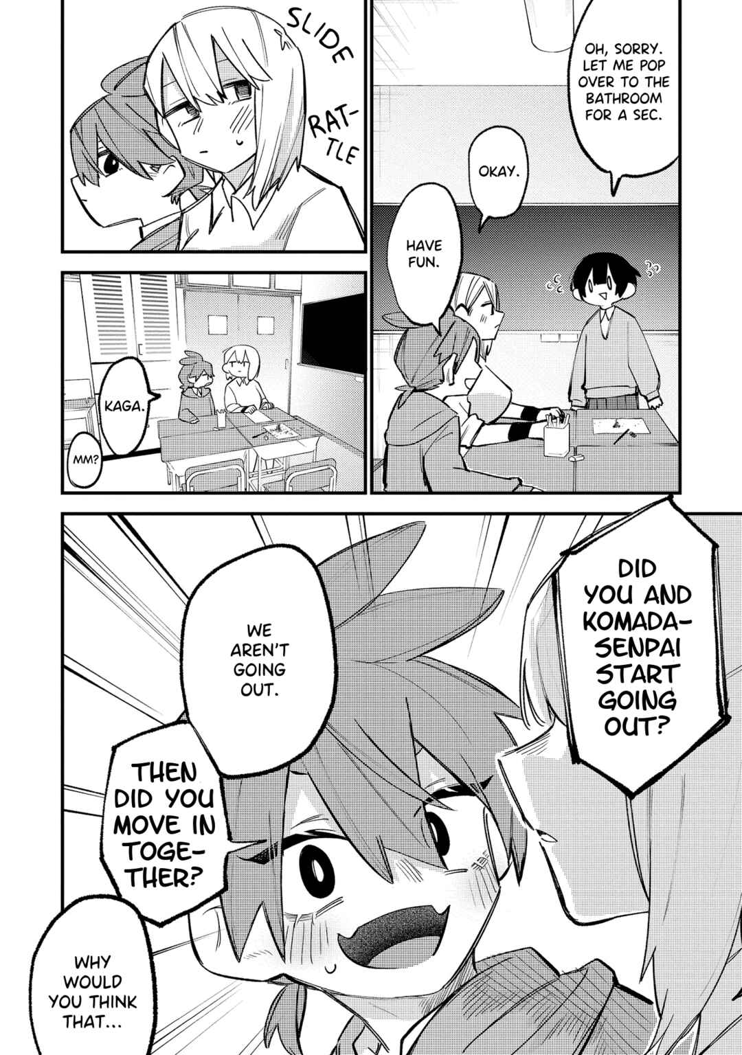 Page 4 Chapter 18 Komada-san wo Komarasetai