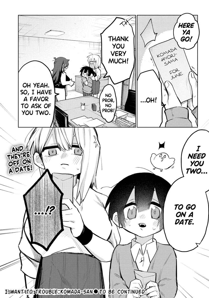 Page 12 Chapter 9 Komada-san wo Komarasetai