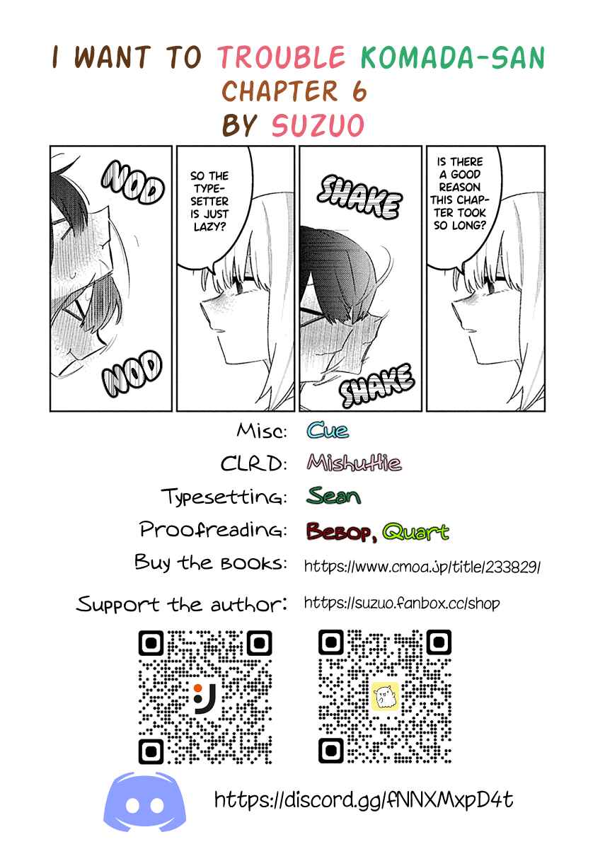 Page 13 Chapter 6 Komada-san wo Komarasetai