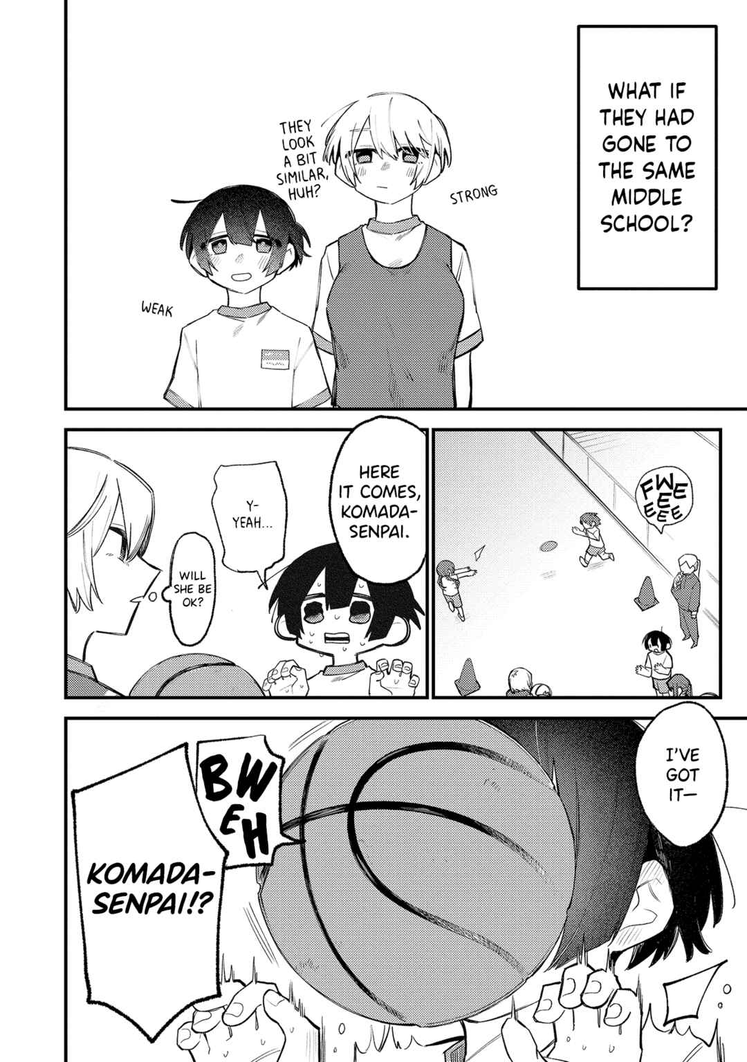 Page 18 Chapter 16.5 Komada-san wo Komarasetai