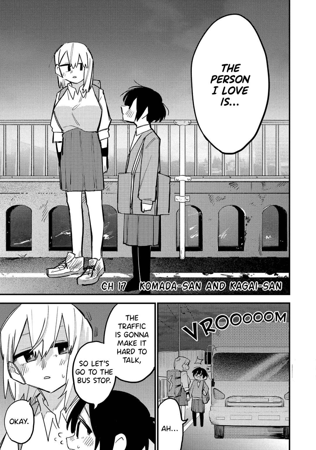 Page 1 Chapter 17 Komada-san wo Komarasetai