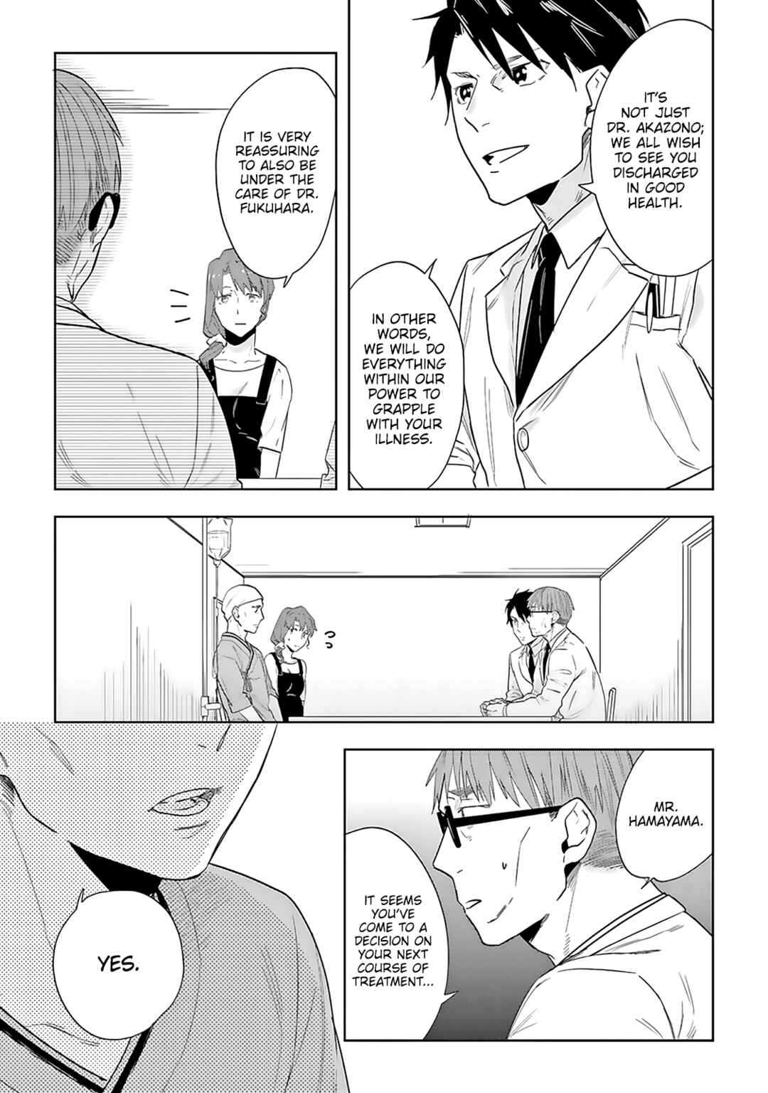 Page 12 Chapter 4 Saigo no Isha wa Sakura wo Miagete Kimi wo Omou