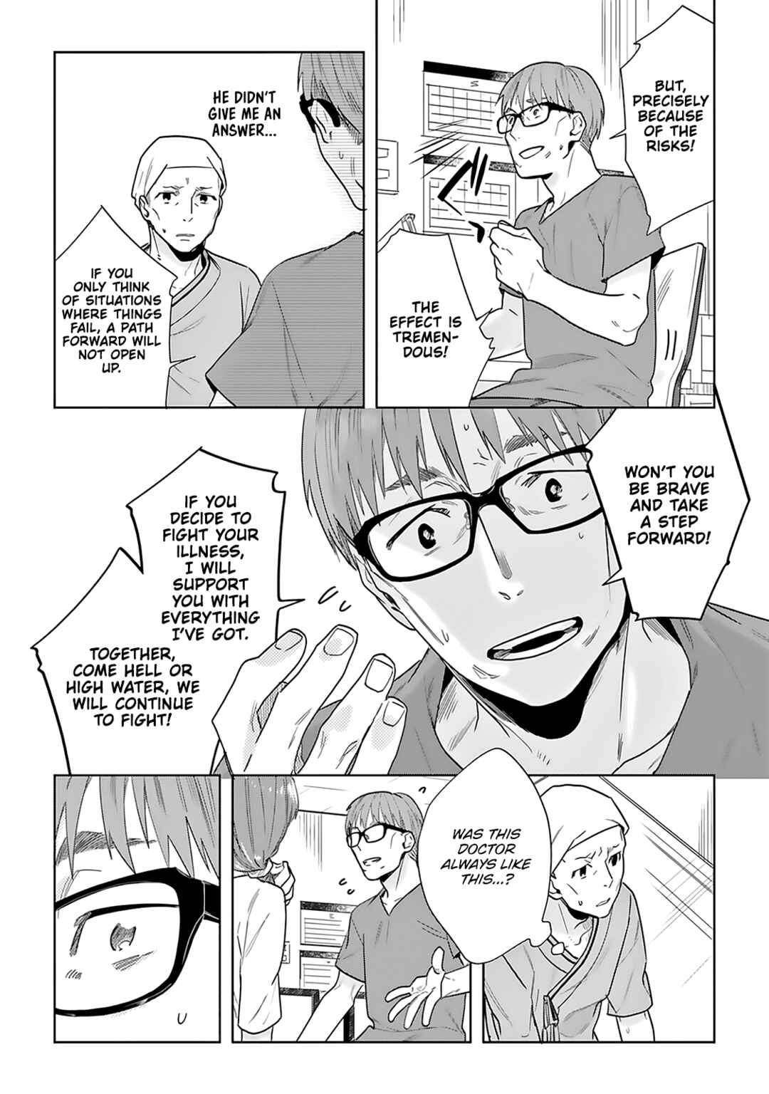 Page 10 Chapter 3 Saigo no Isha wa Sakura wo Miagete Kimi wo Omou