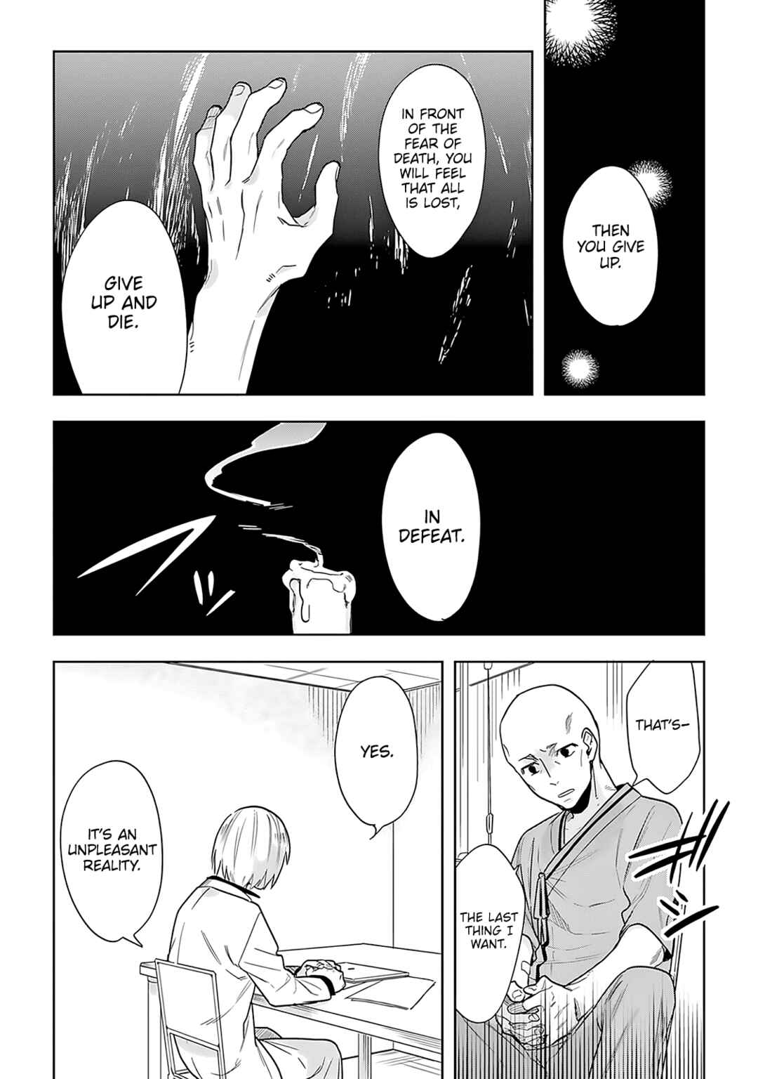 Page 35 Chapter 3 Saigo no Isha wa Sakura wo Miagete Kimi wo Omou